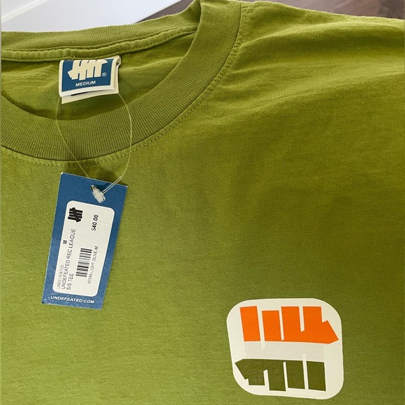 Undefeated Green Basketball Shirt - Picture 3 of 5